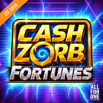 Cash Zorb Fortunes – Original-Promografik, kein Gameplay